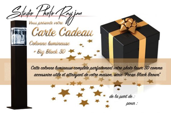 Carte cadeau : Bon d'achat