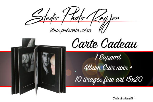 Carte cadeau : Album + Tirages Professionnel