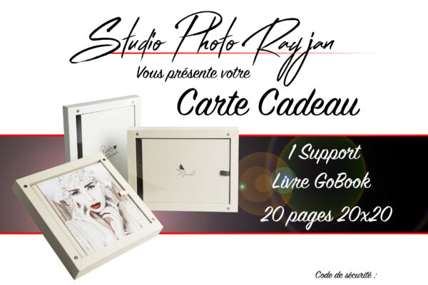 Carte Cadeau : GoBook 20 pages