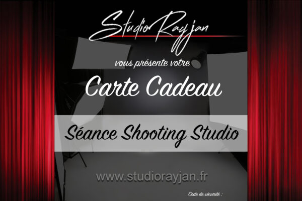 Carte cadeau : Shooting Studio