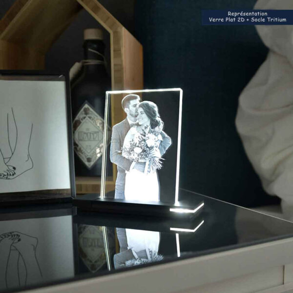 Socles Lumineux pour photo laser 3D & 2D